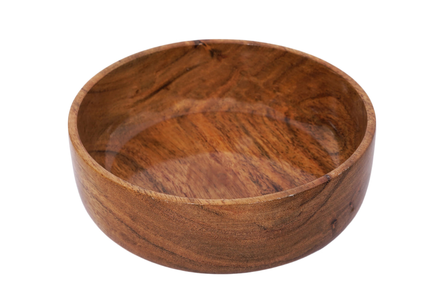 Elegant Wooden Bowl – Rustic & Eco-Friendly Tableware