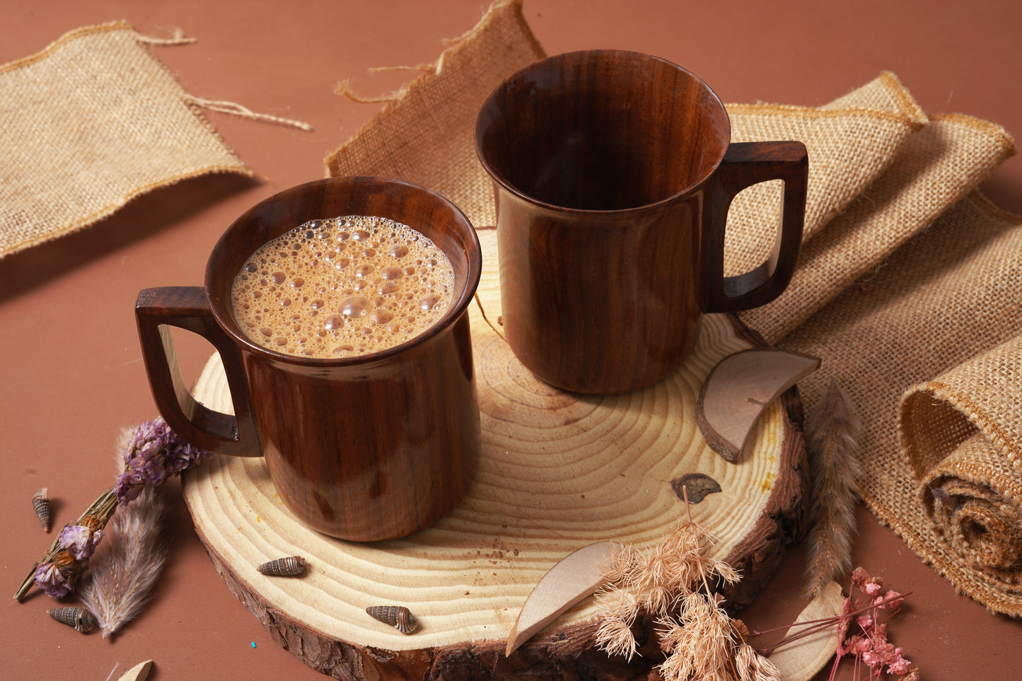Premium Wooden Mugs | Elegant & Eco-Friendly Drinkware