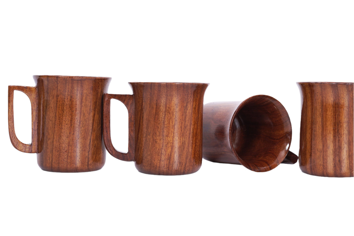 Premium Handcrafted Wooden Mugs | Elegant & Eco-Friendly Drinkware