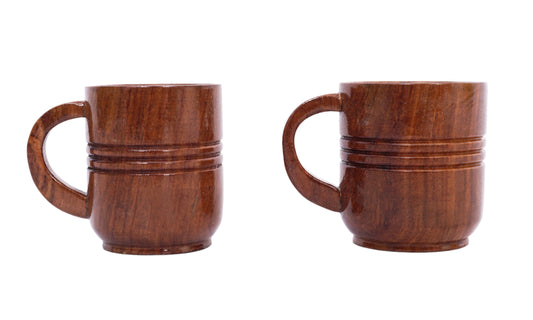 Premium Handcrafted Wooden Mugs | Elegant & Eco-Friendly Drinkware