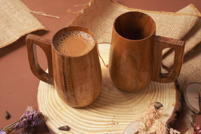 Premium Wooden Mugs | Elegant & Eco-Friendly Drinkware