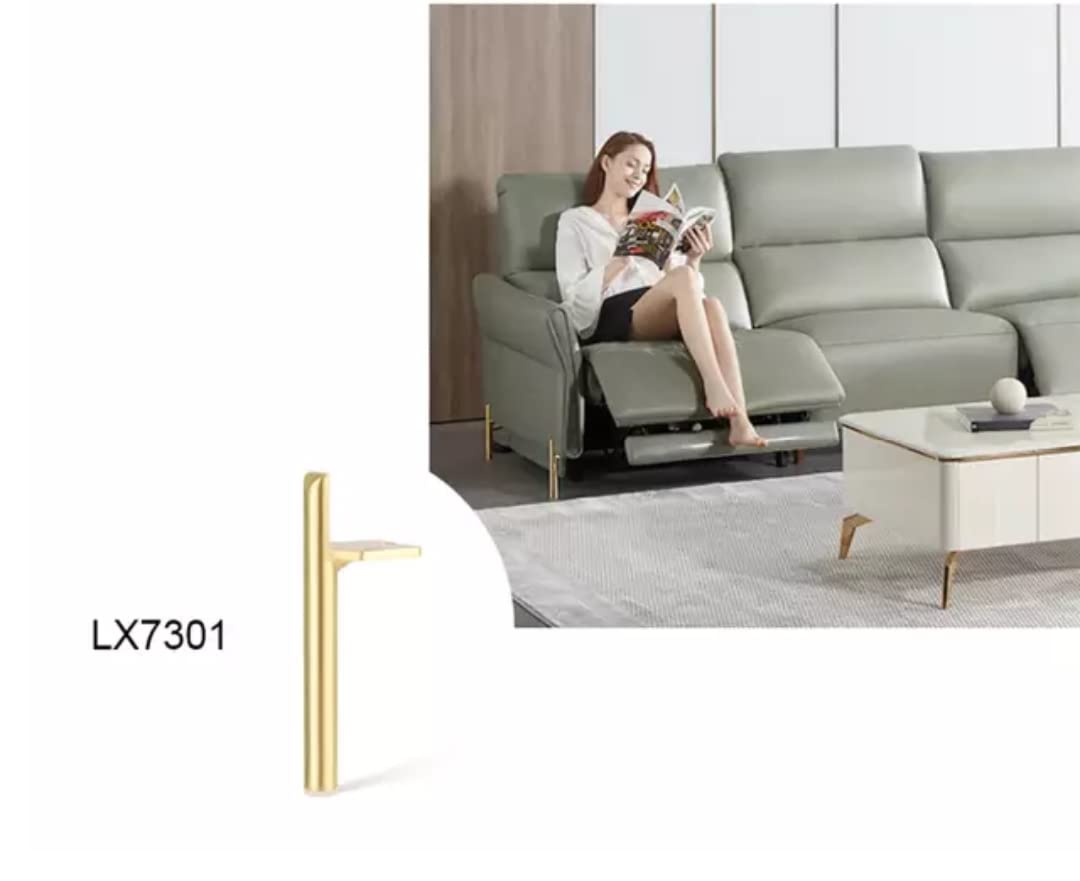 Legs Metal, Handle Shaped 15cm (6inch) Cabinet Legs, Coffee Table Leg Support Legs, Bedside Cabinet Legs, TV Cabinet, Sofa Legs